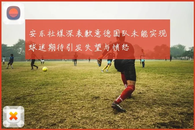 安东社媒深表歉意德国队未能实现球迷期待引发失望与愤怒